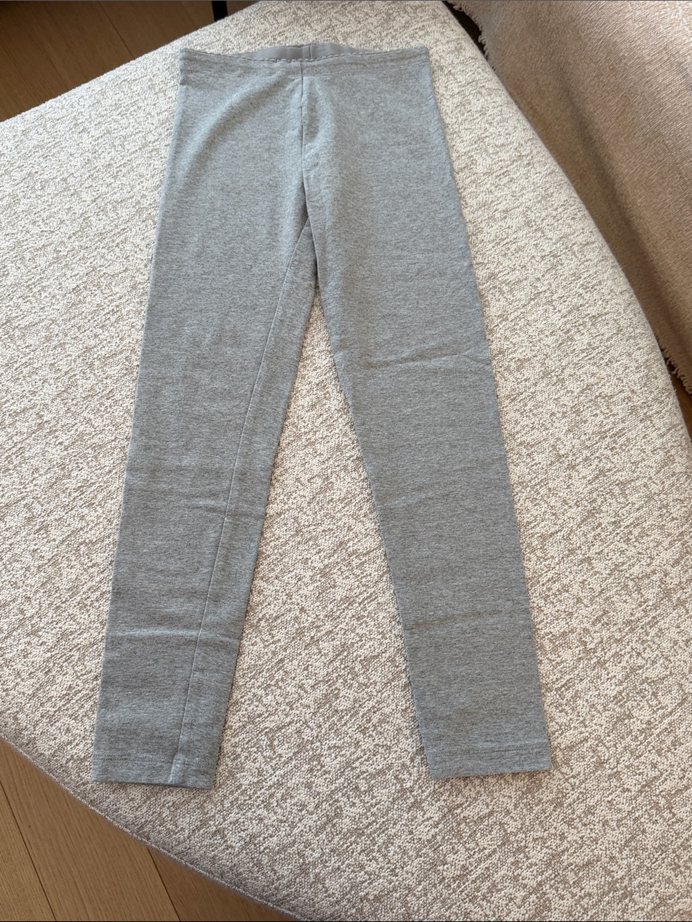 Tea Collection Girls Gray Stretch Leggings Size 8